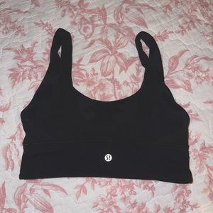 Black reversible Lululemon sports bra